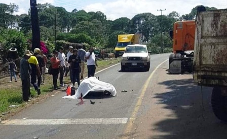 Motociclista muere tras 0307