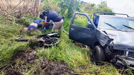 Motociclista muere tras 1307