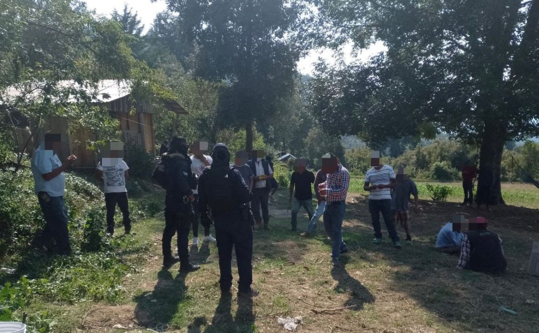 ZITÁCUARO Desactiva Guardia Civil palenque clandestino en Zitácuaro