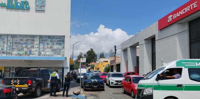 Cuentahabiente es víctima de robo a mano armada en Morelia