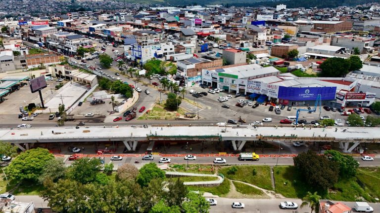 Este mes se abre circulación en puente sur del distribuidor vial Eréndira