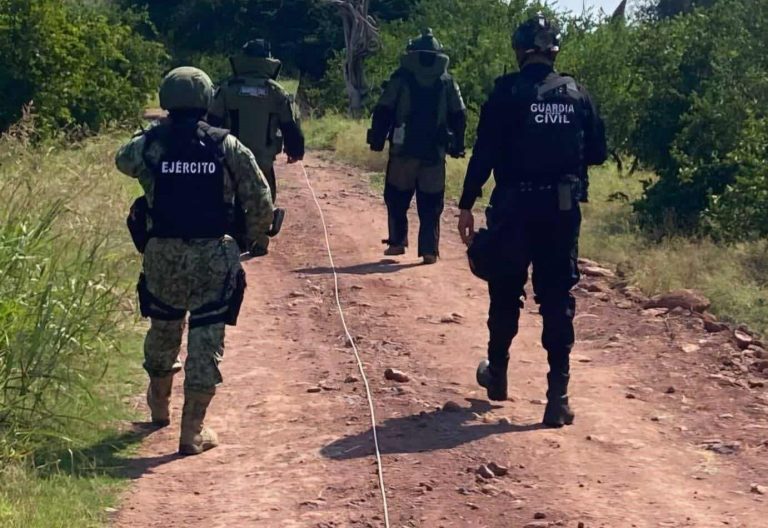 Hallan artefactos explosivos en Puente de la Pedregoza, en Buenavista