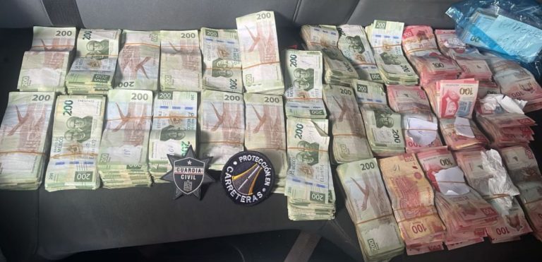 Detienen a hombre que viajaba con más de 660 mp sobre la carretera Pátzcuaro-Opopeo