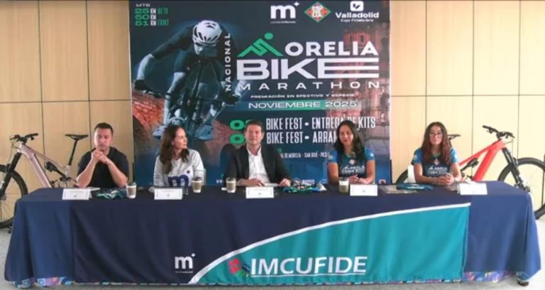 Morelia será sede del Bike Maratón 2025 con la participación de más de mil ciclistas