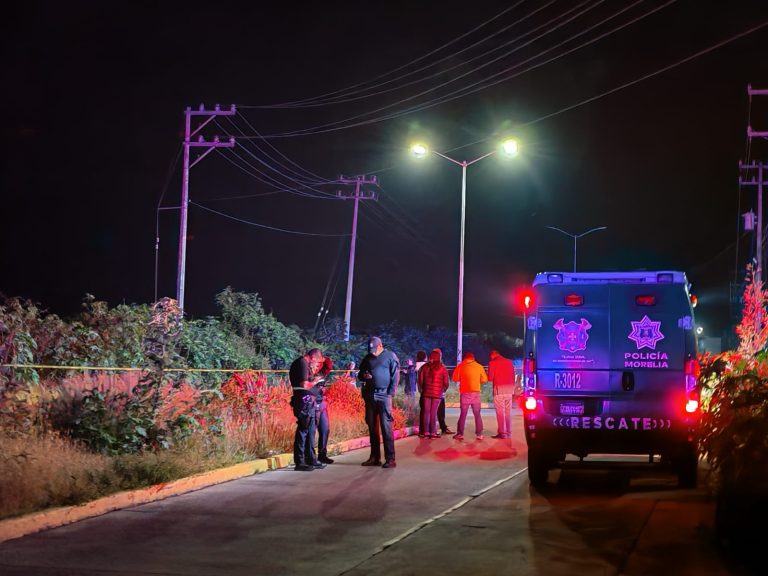 Hombre es asesinado a tiros en el fraccionamiento Villas del Pedregal, Morelia