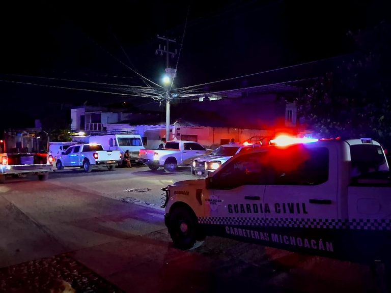 Matan a “El Charro” en la vía pública de la colonia Palmira, Apatzingán