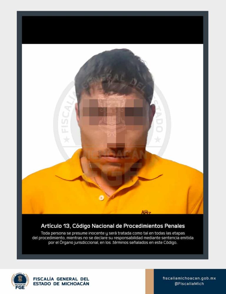 Confirma Fiscalía detención de tres ligados a ataques contra policías en Uruapan 