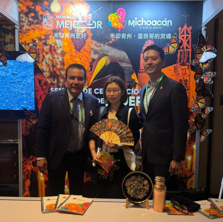 Michoacán presente en China para tianguis turístico