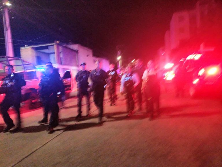 Enfrentamiento en Villas del Pedregal deja dos policías heridos y un detenido, en Morelia
