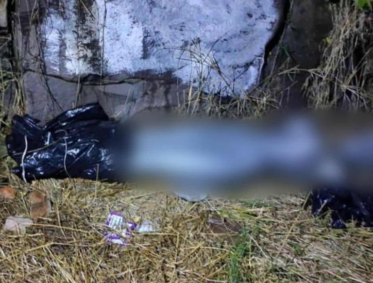 Maniquí embolsado moviliza las autoridades en Jacona