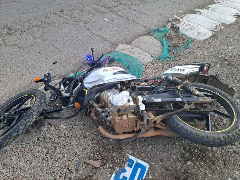 Motociclista muere tras accidente sobre la carretera Toluca-Morelia
