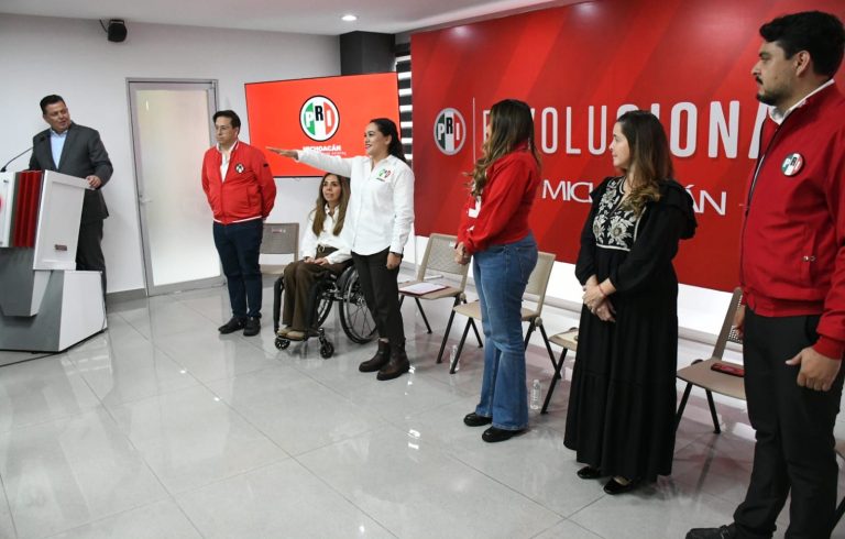 Nombran secretaria de Operación Política en Michoacán, del PRI