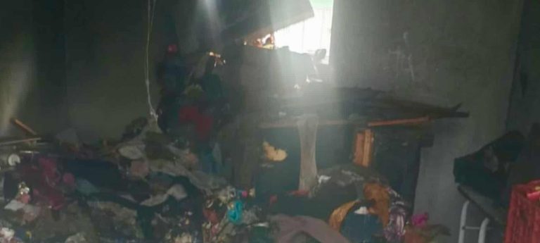 Reportan incendio de domicilio en fraccionamiento Camponubes, Morelia