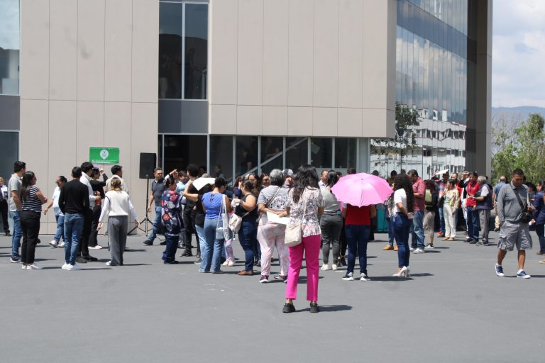 Ayuntamiento realiza simulacro en sus instalaciones