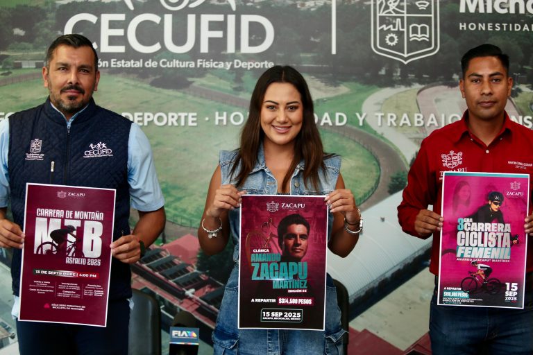 Todo listo para la carrera ciclista Amando “Zacapu” Martínez: Cecufid