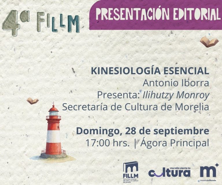 Presentará SeCultura Morelia, tres publicaciones durante la IV Feria del Libro