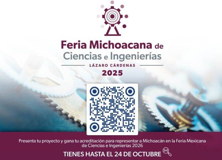 Abren convocatoria a Feria Michoacana de Ciencias e Ingenierías