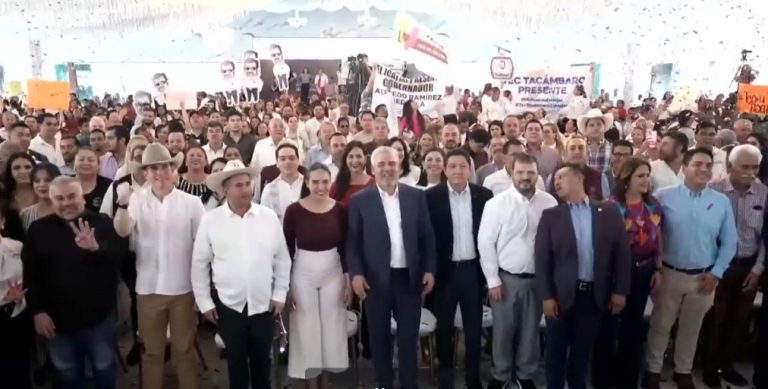 Gobernador hace compromiso por la paz para Uruapan