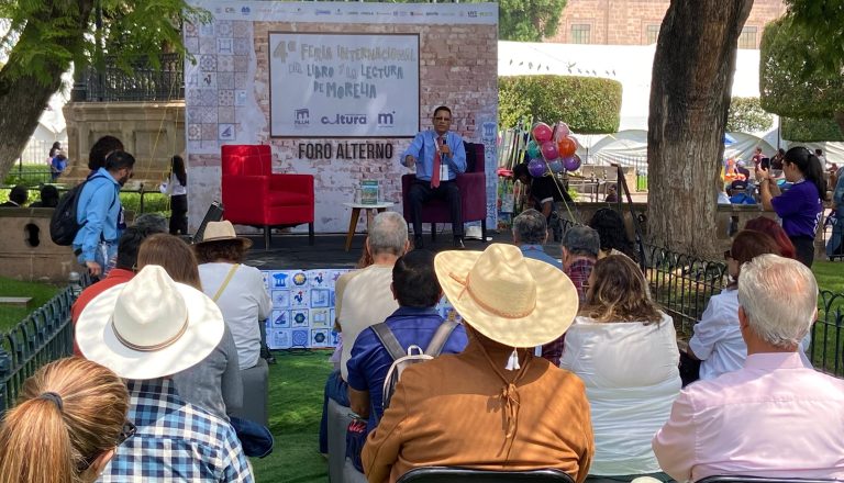 Continúa la Feria del Libro de Morelia con un vasto programa