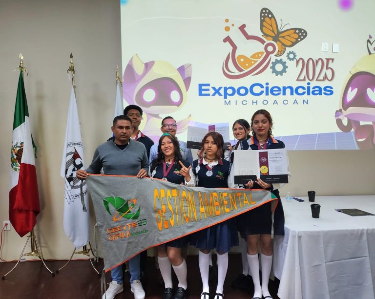 Estudiantes del Cecytem representarán a Michoacán y a México en Ferias nacionales e internacionales de ciencia