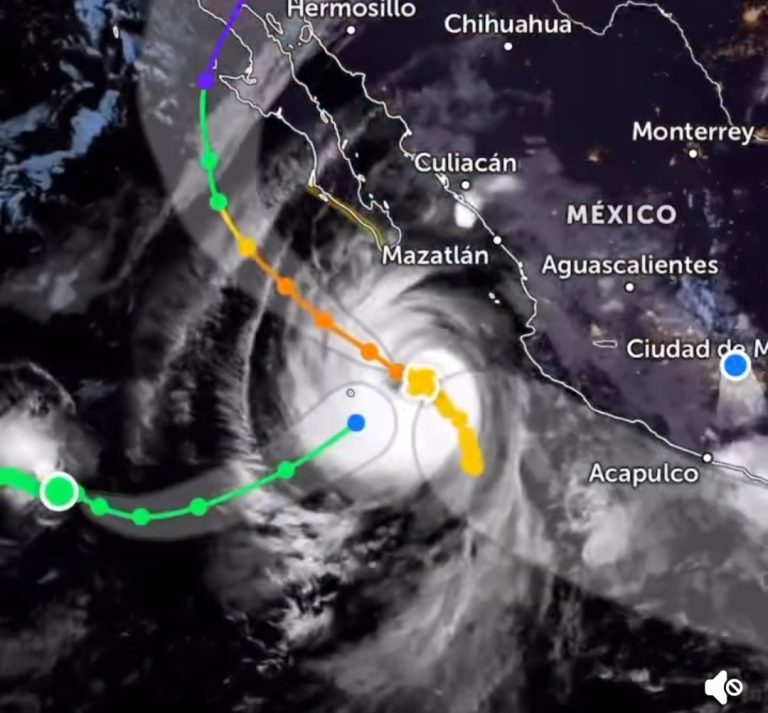 Se reabre puerto de LC tras paso de Priscila, el huracán se dirige a Baja California Sur