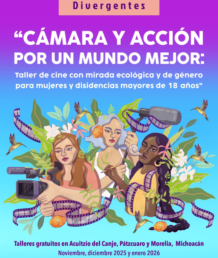 Invitan a participar en ciclo de talleres de cine con perspectiva ecológica y de género