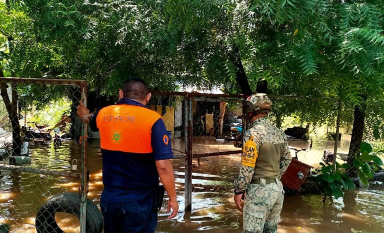Desbordamiento de dos canales que ahogó a la comunidad de Vicente Guerrero, en Buenavista