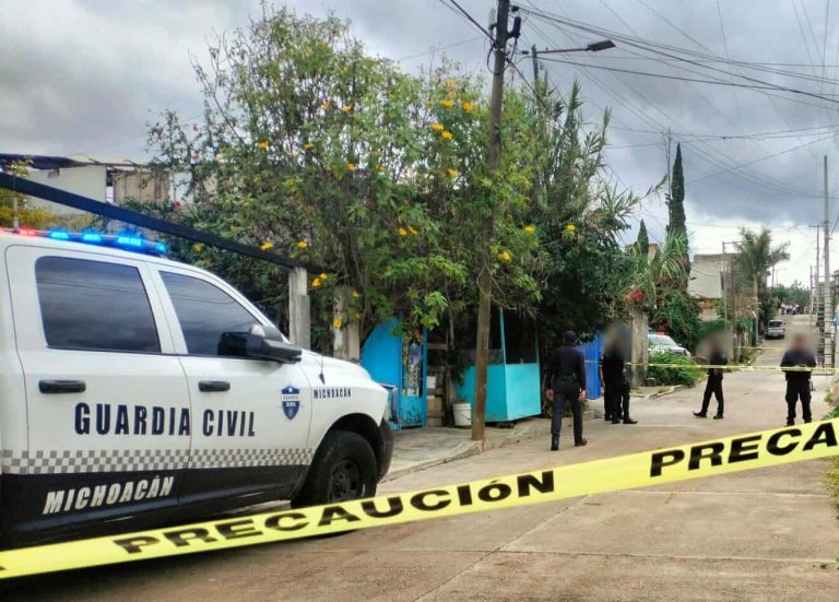 Hombre es agredido a balazos en la colonia Guadalupe Victoria, de Morelia