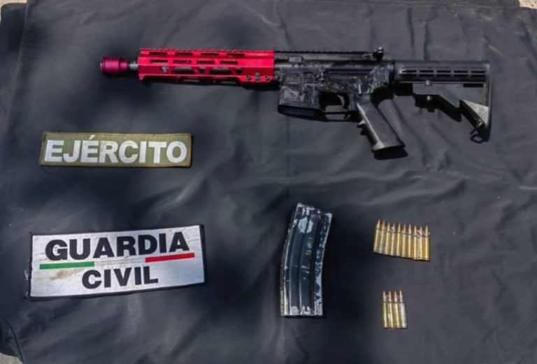 En Operación Apatzingán, detienen a uno con fusil 