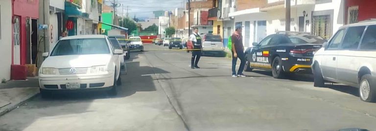 Empistolado dispara contra fachada de casa en la colonia Jardines del Rincón, Morelia 