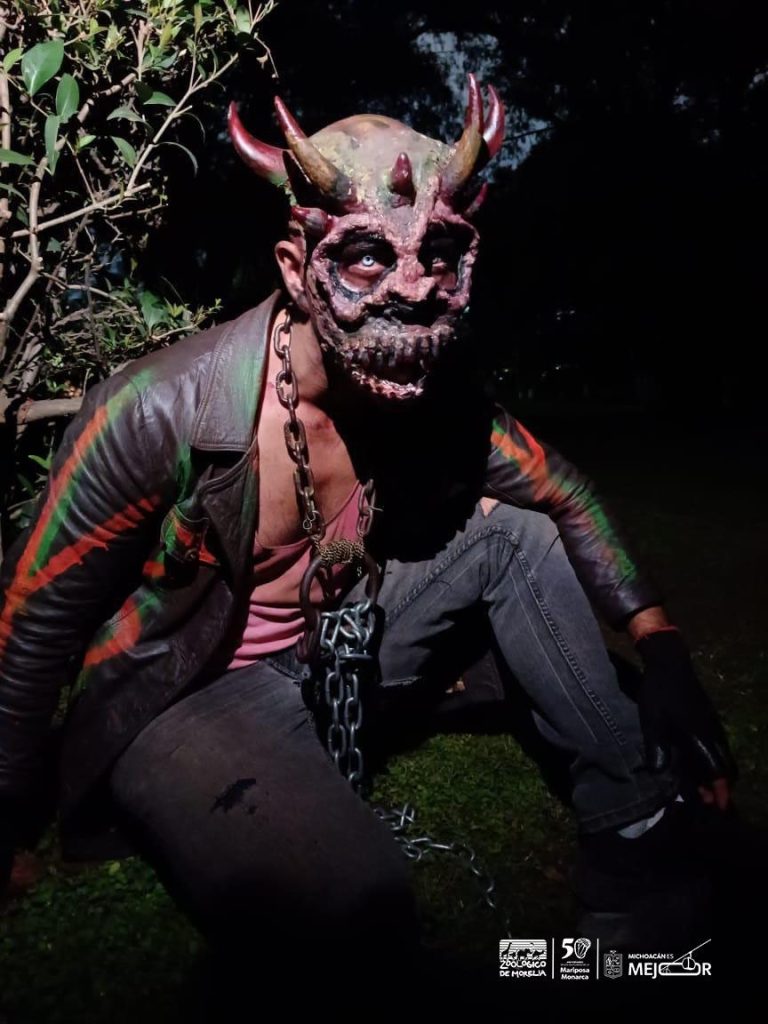 Invita zoológico de Morelia a sus aterradores recorridos nocturnos de Halloween