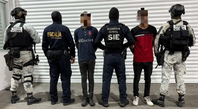 Detienen con armas a 2 generadores de violencia en Buenavista