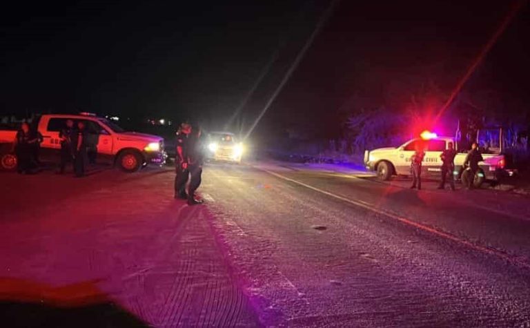 Policías repelen ataque armado en el Ejido Morelos, en Apatzingán