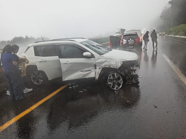 Un lesionado leve tras choque en la Autopista Siglo XXI, en Salvador Escalante