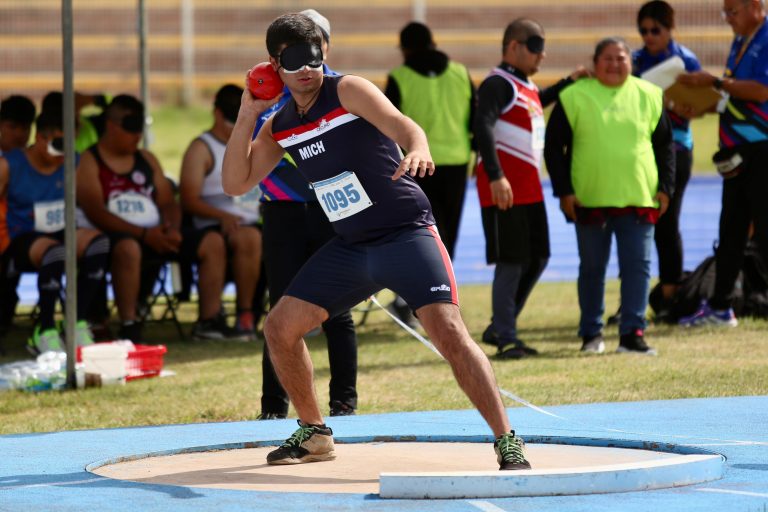 Michoacán conquistó dos platas y un bronce en impulso de bala, lanzamiento de disco y paratletismo