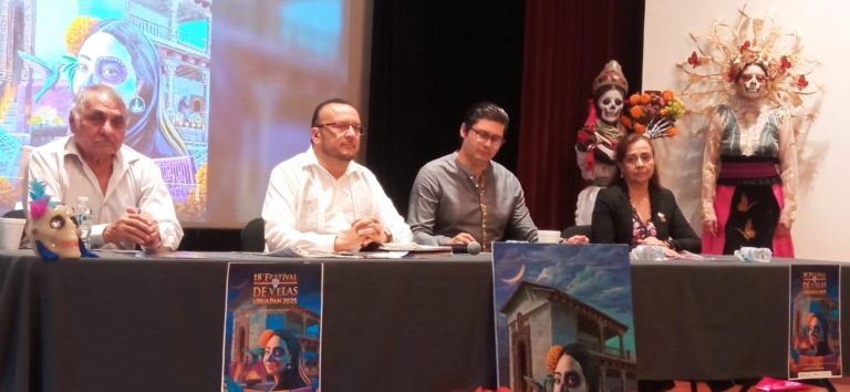 Uruapan se alista para el Festival de las Velas 2025; habrá 44 actividades culturales y artísticas