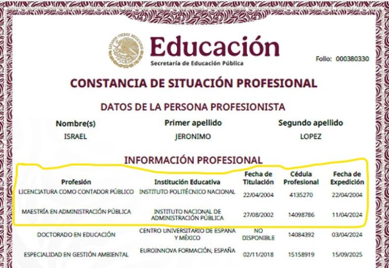 Encubre Mario Delgado irregularidades y actos de corrupción en la Dirección General de Profesiones de la SEP