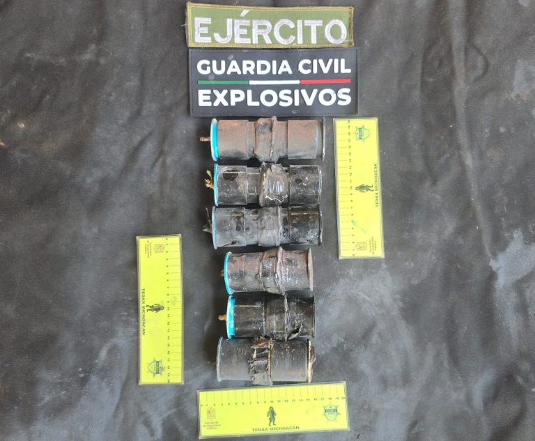 Desactivan siete artefactos explosivos en Buenavista