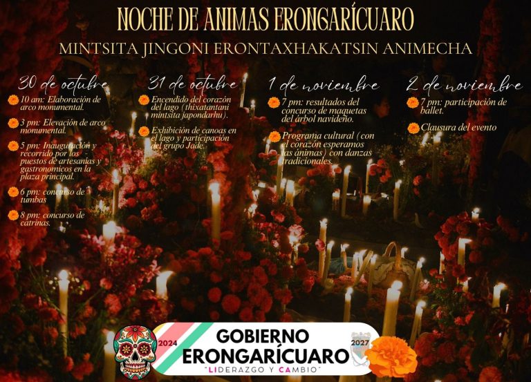 Erongarícuaro, listo para recibir a turistas en Noche de Muertos