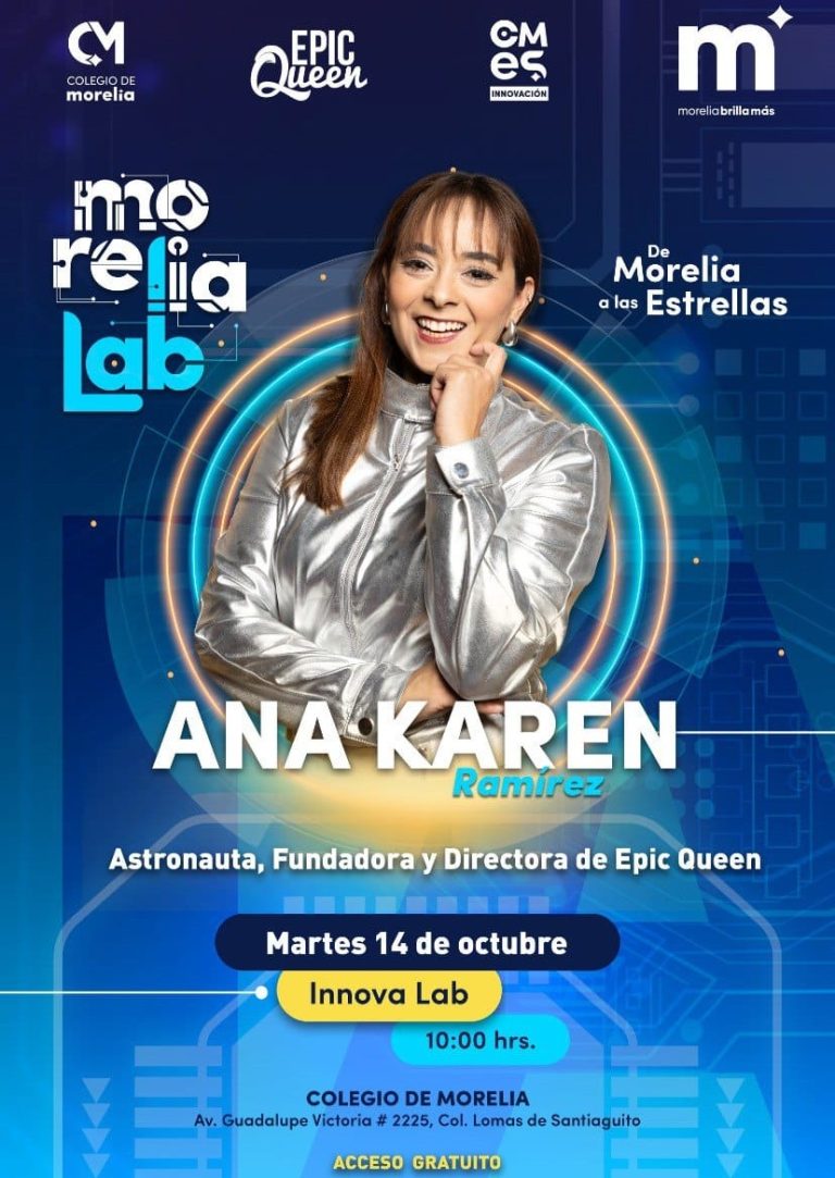 Contará Morelia Lab con presentación de Ana Karen Ramírez, astronauta análoga