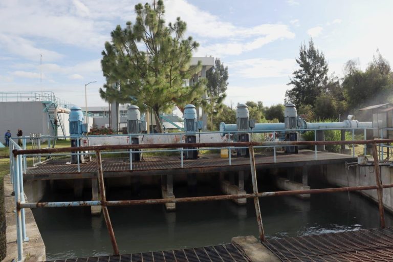 Se restablece la producción en el cárcamo de rebombeo de La Mintzita