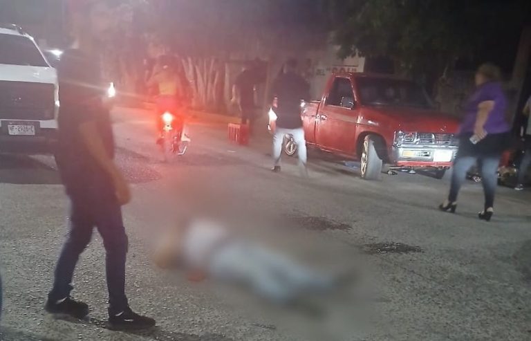 Asesinan a balazos a un hombre en la colonia Lázaro Cárdenas de Apatzingán