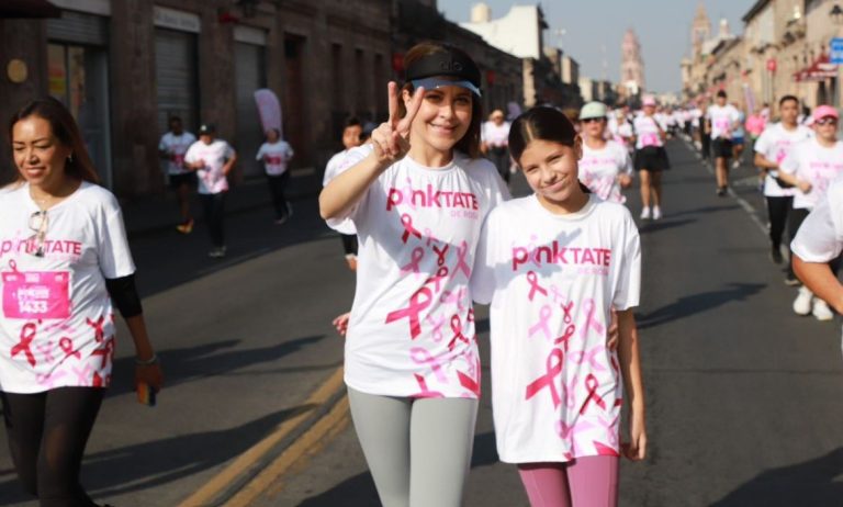 Agradecen solidaridad de Morelia en carrera ‘Pinktate de Rosa’ contra cáncer de mama