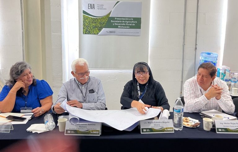 Se suma Sader a la Encuesta Nacional Agropecuaria 2025 del INEGI