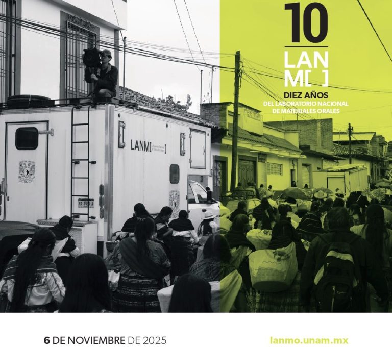 Con actividades artísticas y académicas, Laboratorio Nacional de Materiales Orales celebrará su aniversario