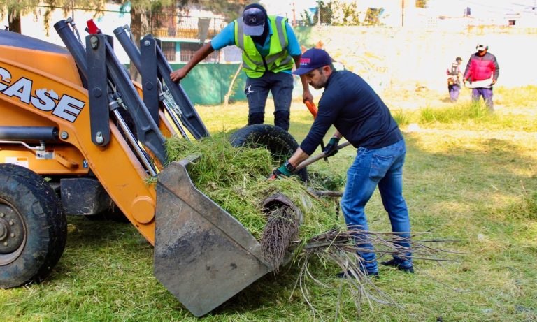 Jornada ciudadana de limpieza en Lomas del Valle