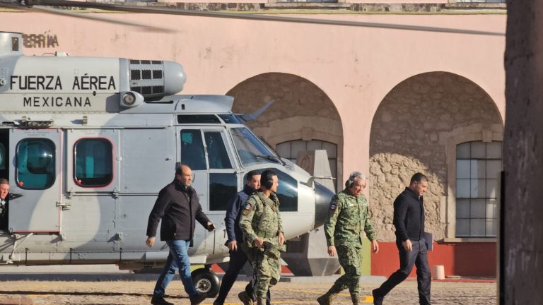 Arriban titulares de la SSPC y SEDENA a Morelia