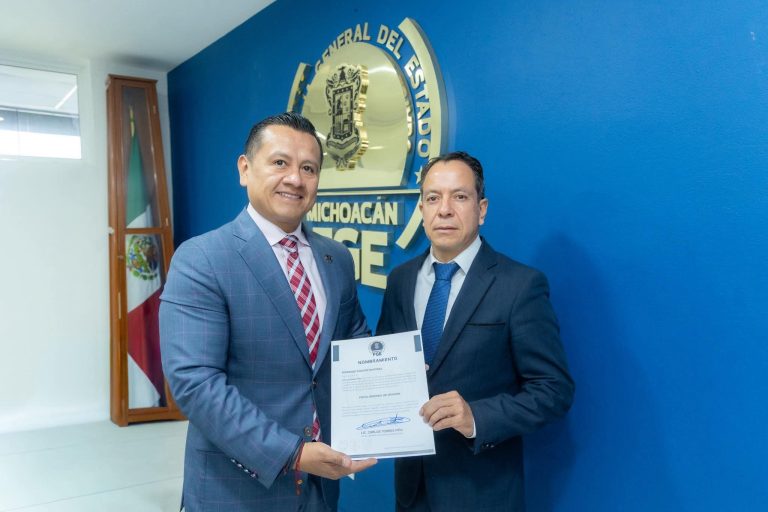 Hay nuevo fiscal regional en Uruapan