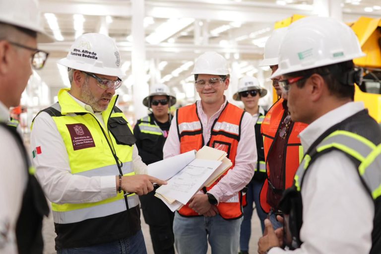 Supervisa Bedolla construcción de planta Arauco; empresa invierte 300 millones de dólares