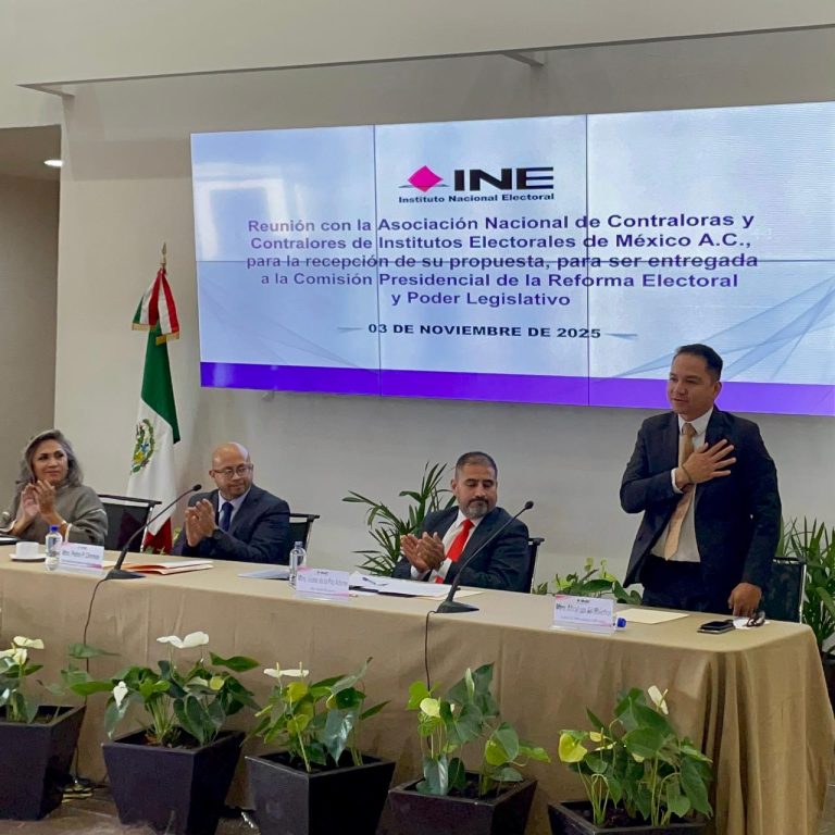 Contralor del IEM impulsa desde la ANCCIEM propuestas para fortalecer el Sistema Nacional Electoral